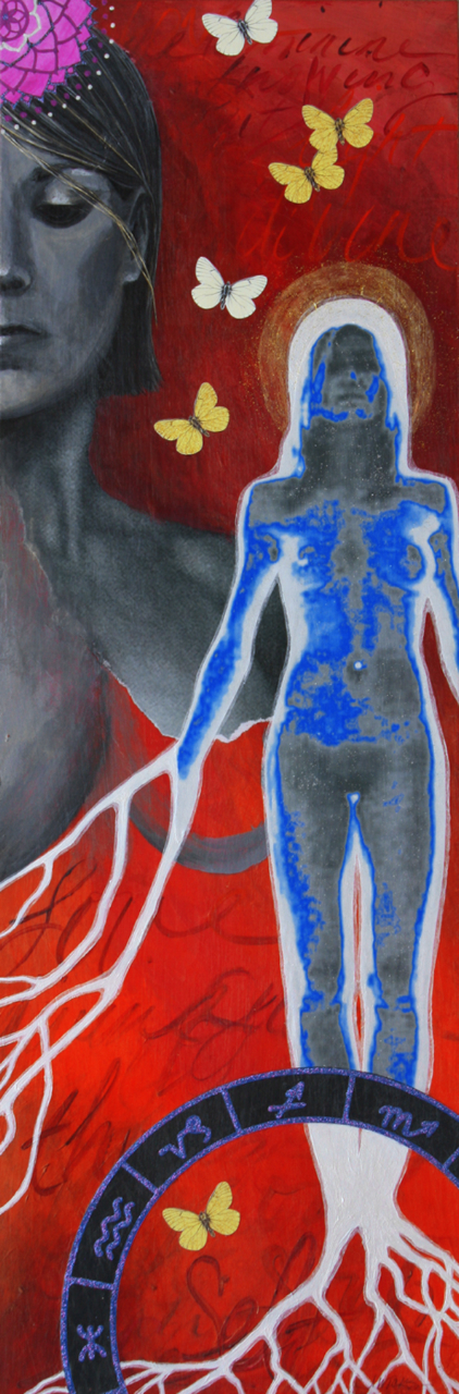 "Finding Divinity #1", 2013, by Jeanne Wicks