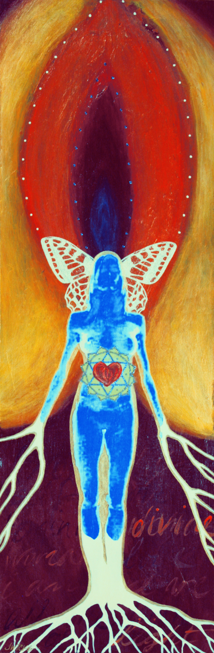 "Finding Divinity #2", 2013, by Jeanne Wicks