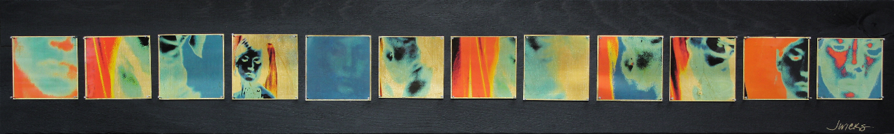 Fragments Inverted #1, by Jeanne Wicks